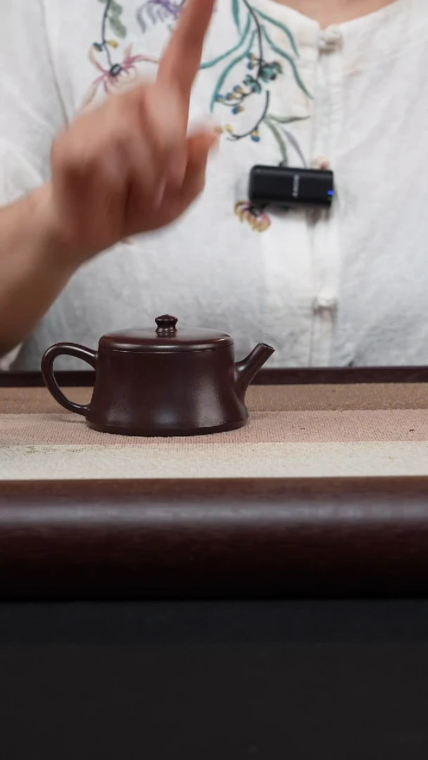 【闪购商品】紫砂茶壶紫泥-柱础MH-1839