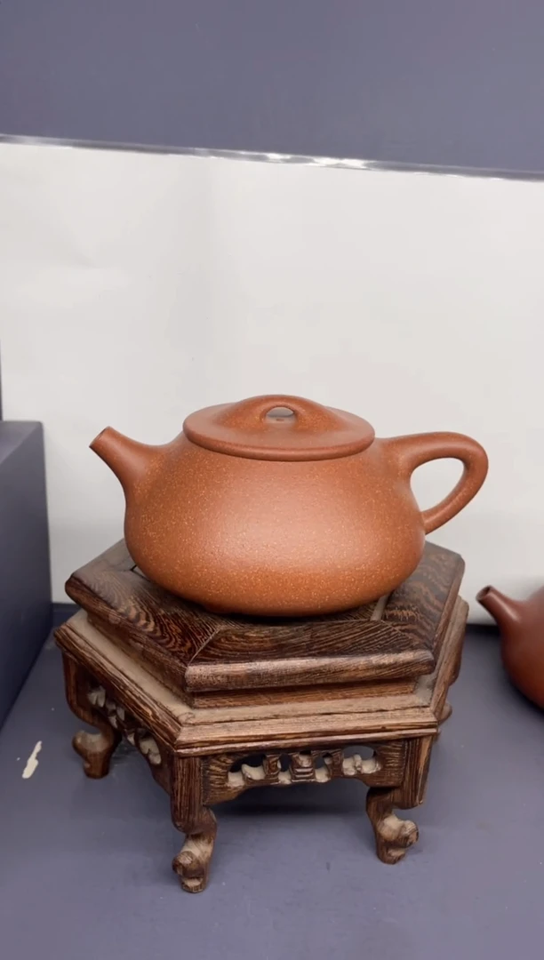 【闪购商品】紫砂茶壶五彩泥 石瓢