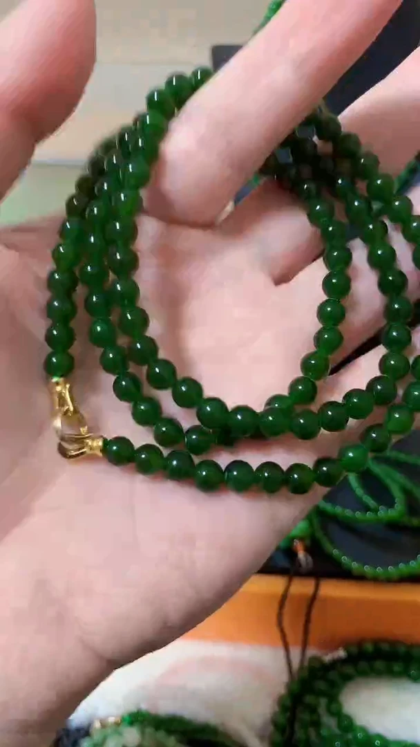 【闪购商品】和田玉（碧玉）项链未镶嵌6
