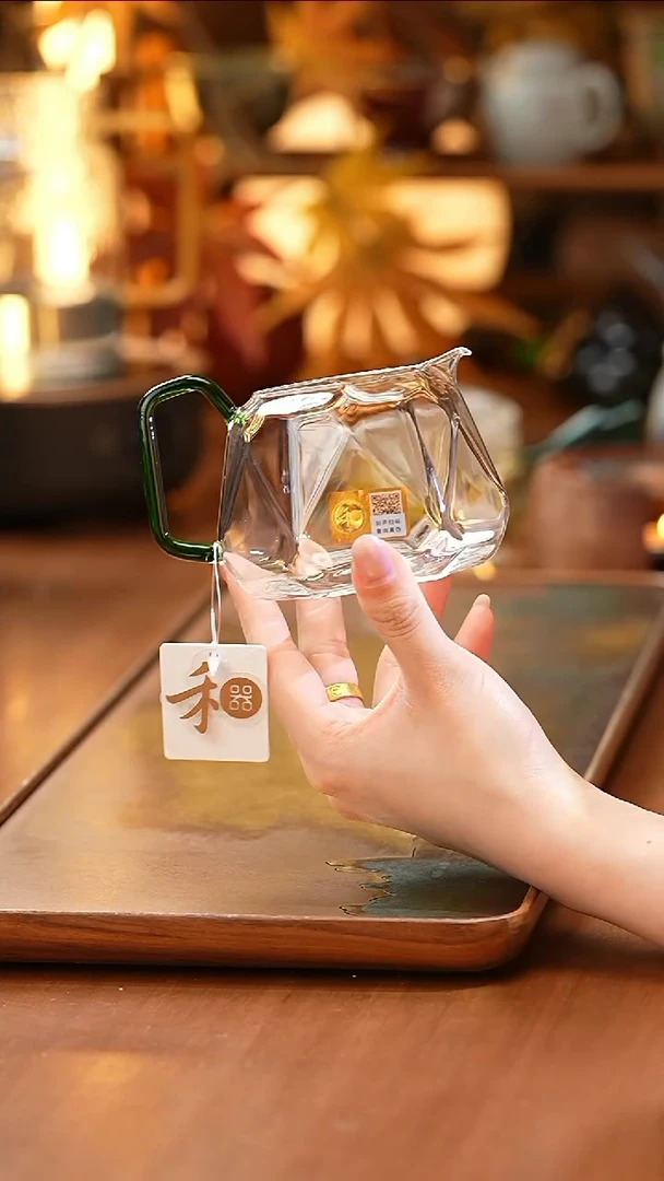 禾器/晶彩璀璨茶海/湖绿色/定制版