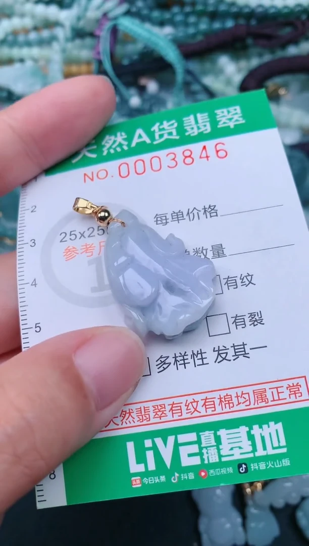 颈饰未镶嵌翡翠.0003846