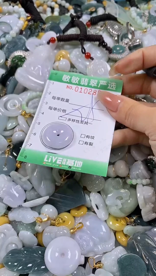 【闪购商品】翡翠颈饰未镶嵌闪购0102850多样性发其一