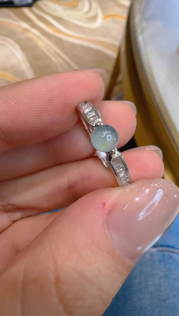 合金戒指翡翠多样性团购发一件