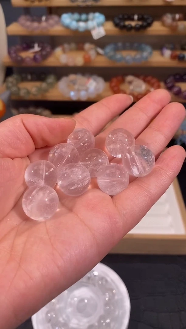 水晶手链未镶嵌多样性发一 利姆利亚单珠 16