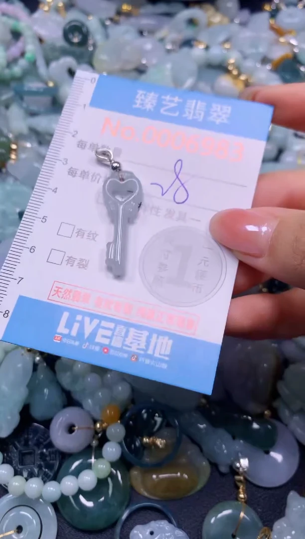 颈饰未镶嵌翡翠6983