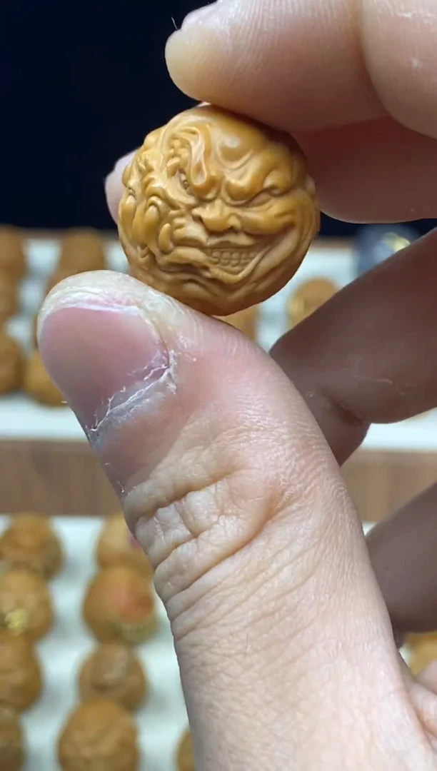 吊坠猴头核桃银**泉一念 獠牙 精修 素
