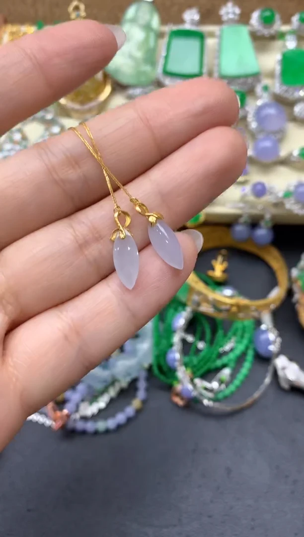 【闪购商品】翡翠颈饰18K金镶嵌55中国好珍宝