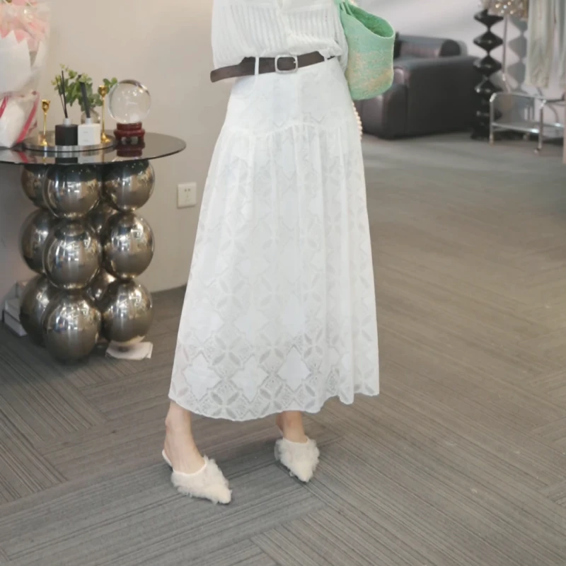 【纯情爱恋】2025春季新款休闲气质甜美半身裙LK2502108