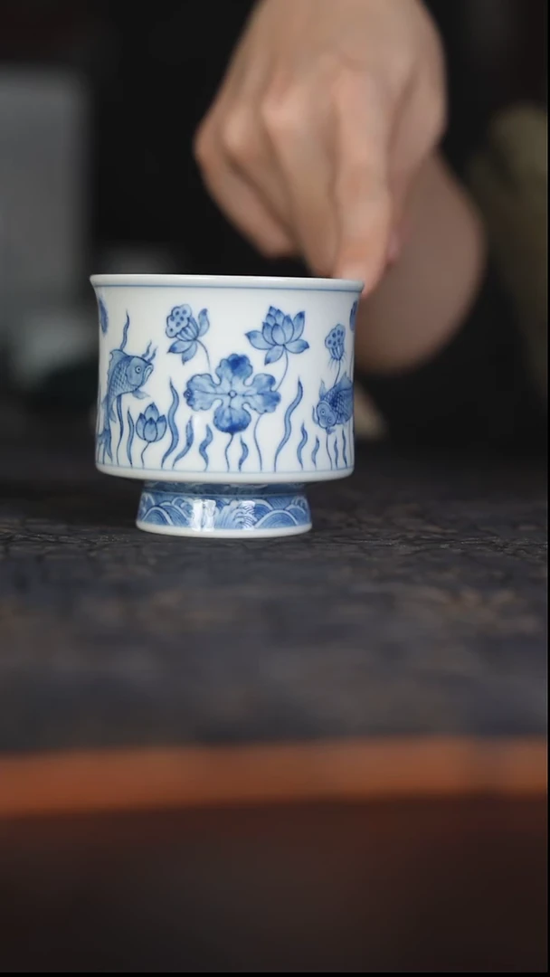 摆件瓷景德镇陶瓷精品茶器