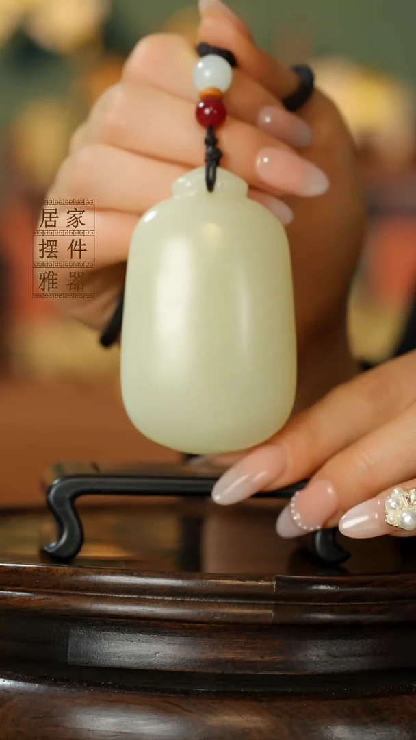 玉《如意手把》摆件