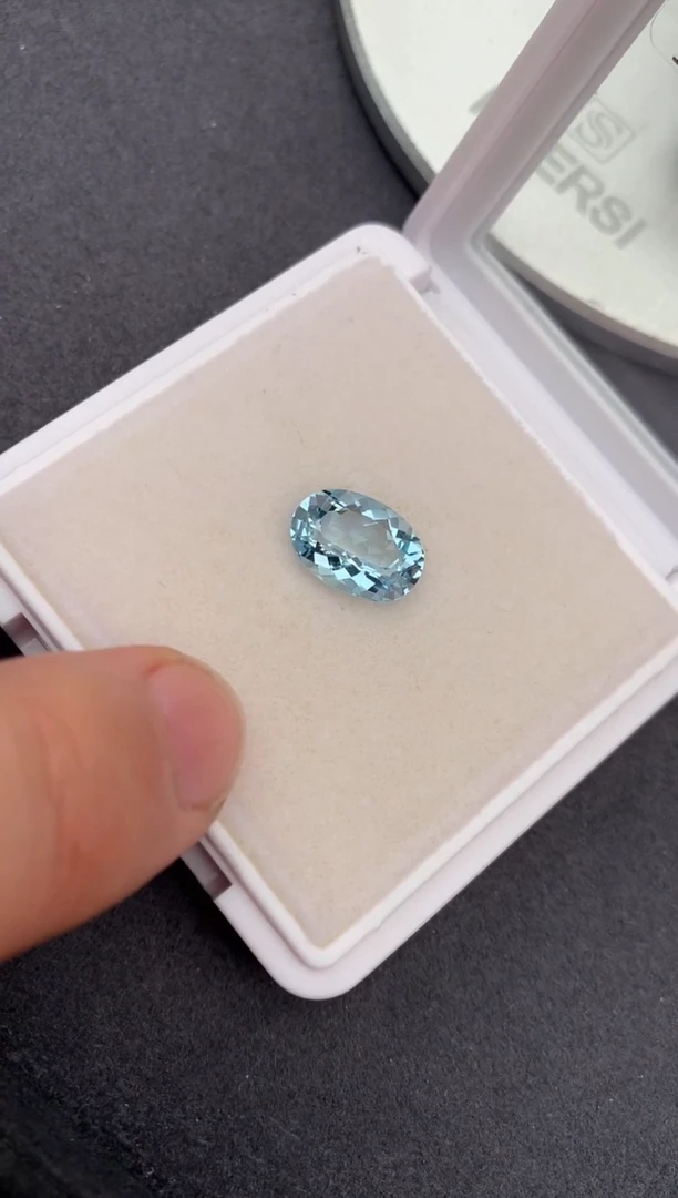 裸石海蓝宝石4ct 海蓝宝石 定制 A