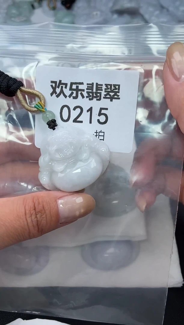 颈饰未镶嵌翡翠缅甸天然翡翠0215