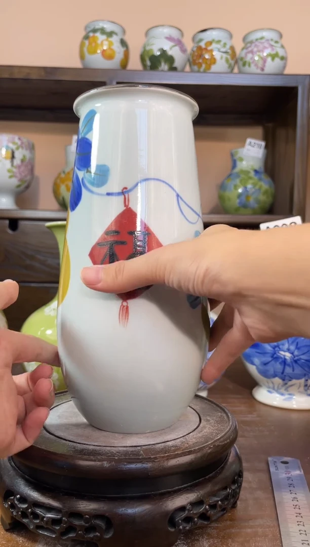 瓶景德镇手绘陶瓷花瓶 源头工厂