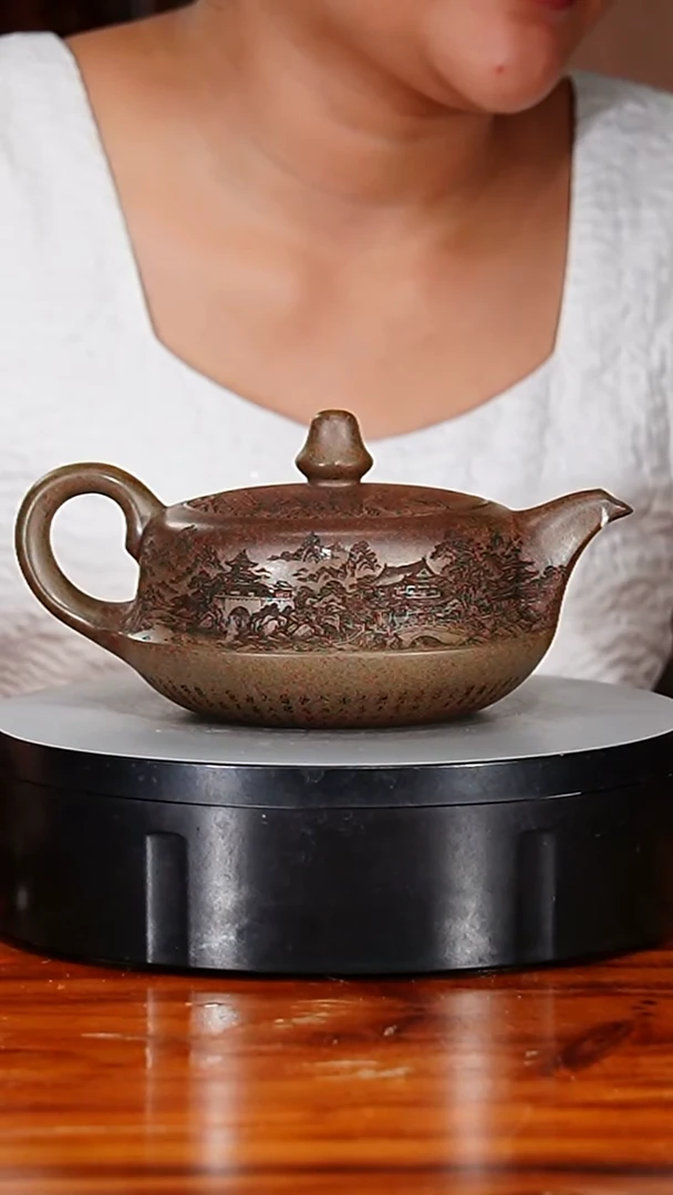 宜兴原矿紫砂壶茶壶600C