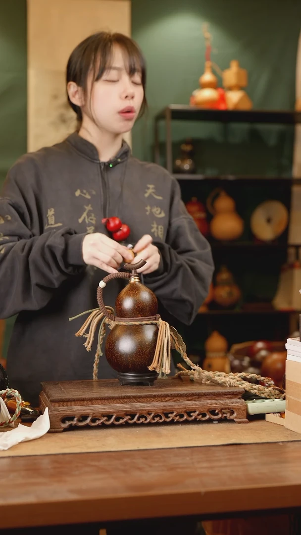 281号精品天然大漆酒葫芦一物一拍~