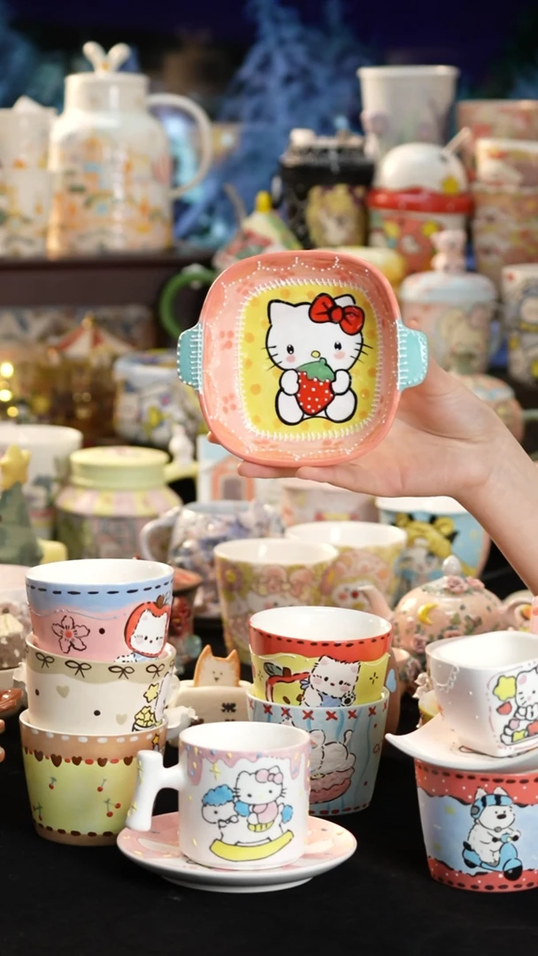 其他陶景德镇釉下彩手绘设计师款陶瓷