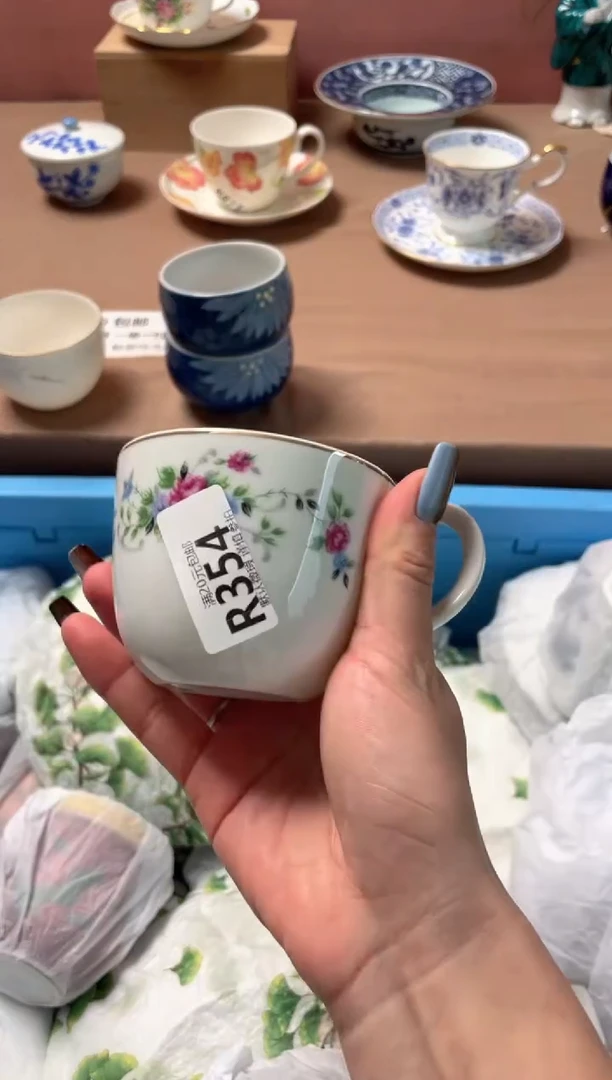 瓷片画***栗瓷器瓷器R354