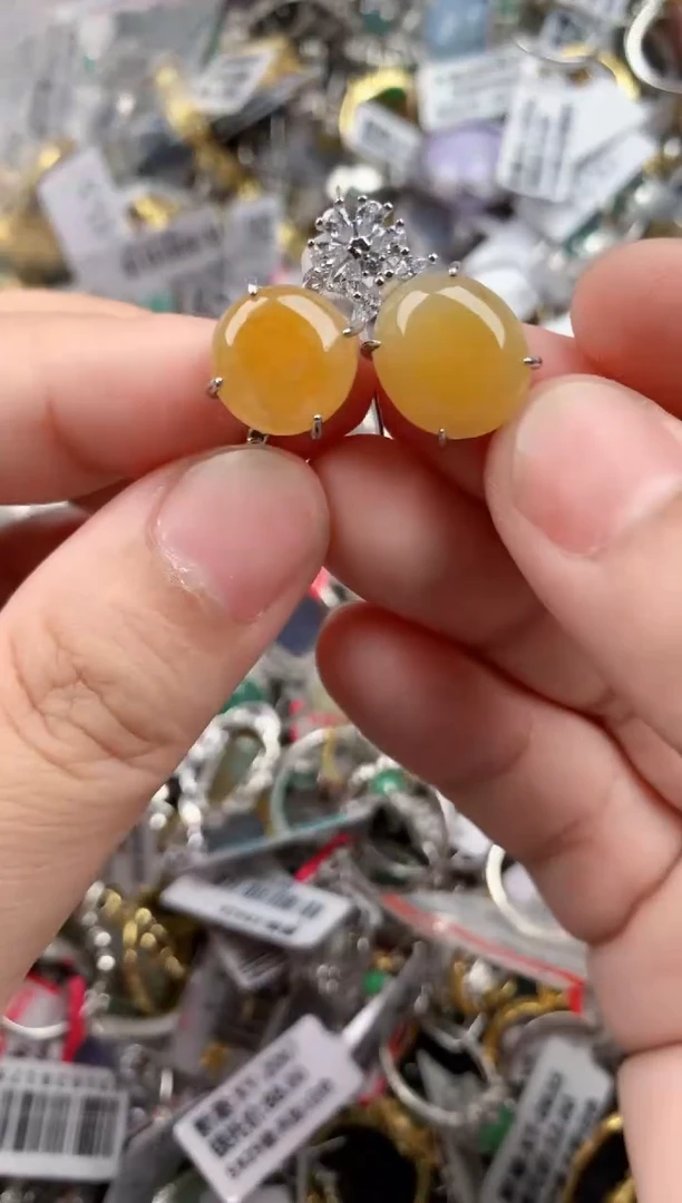 银S925镶嵌戒指翡翠1111-----4