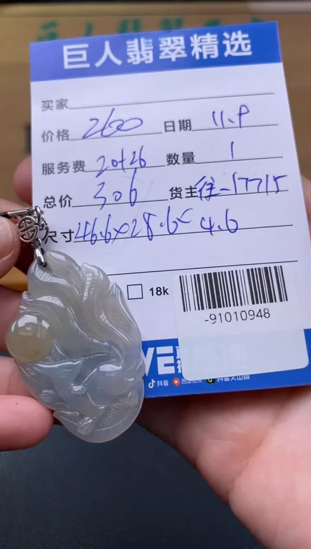 颈饰未镶嵌翡翠南****️-91010948