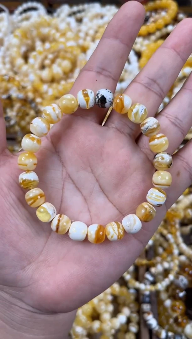 【闪购商品】琥珀裸石未镶嵌老型9.5