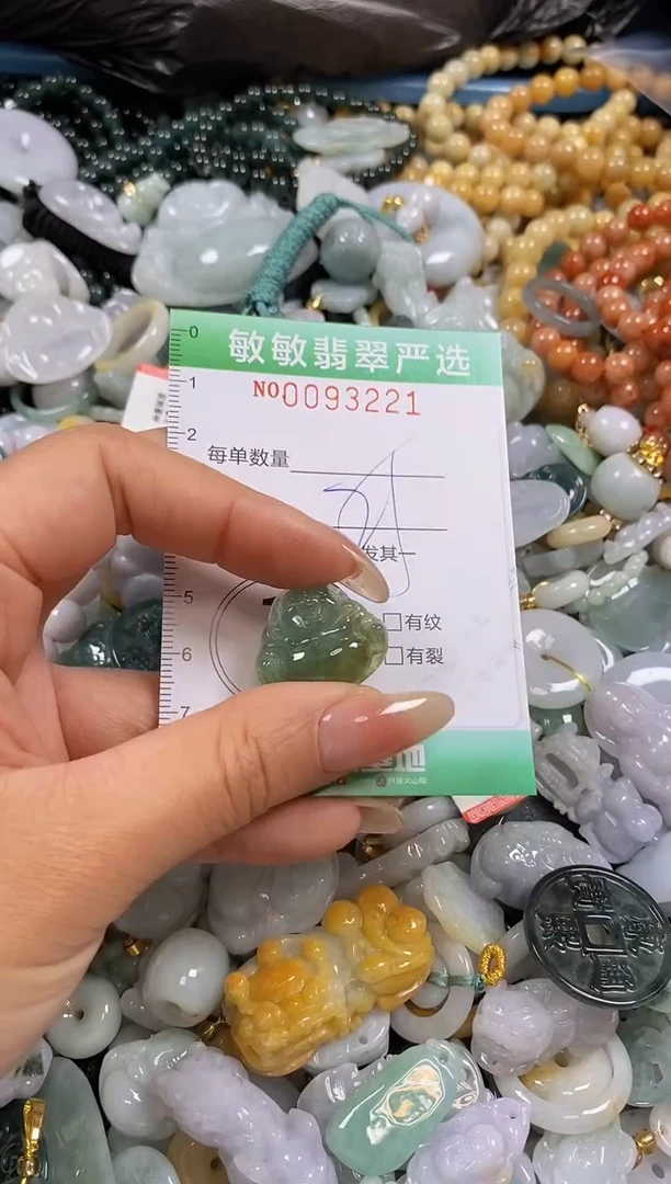 【闪购商品】翡翠颈饰未镶嵌闪购0093221