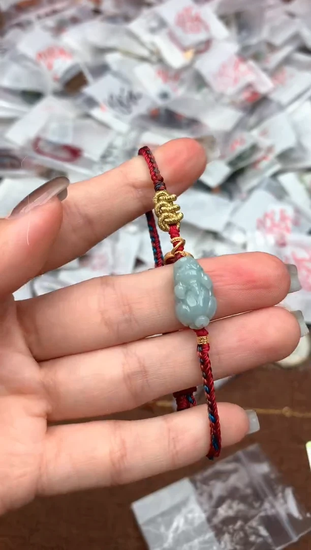 银S925镶嵌挂件翡翠—
