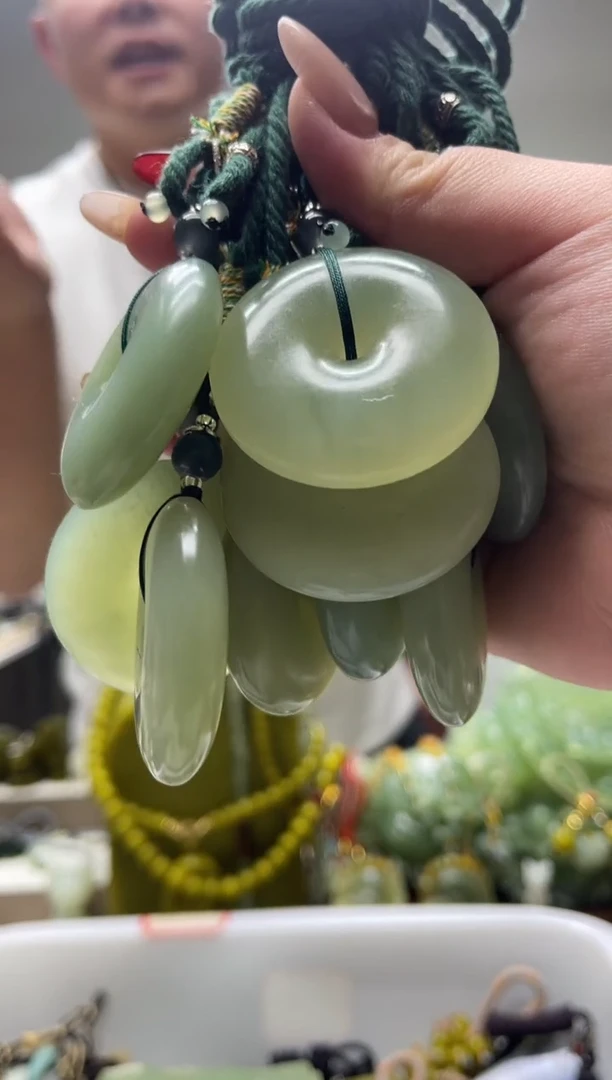 未镶嵌岫玉颈饰多样性发货 拍一发一