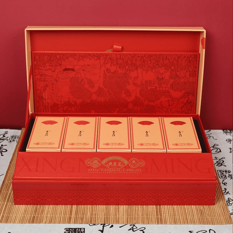 【老白茶】普福七彩六和高山枣香陈年贡眉过节送礼茶叶礼盒装100g