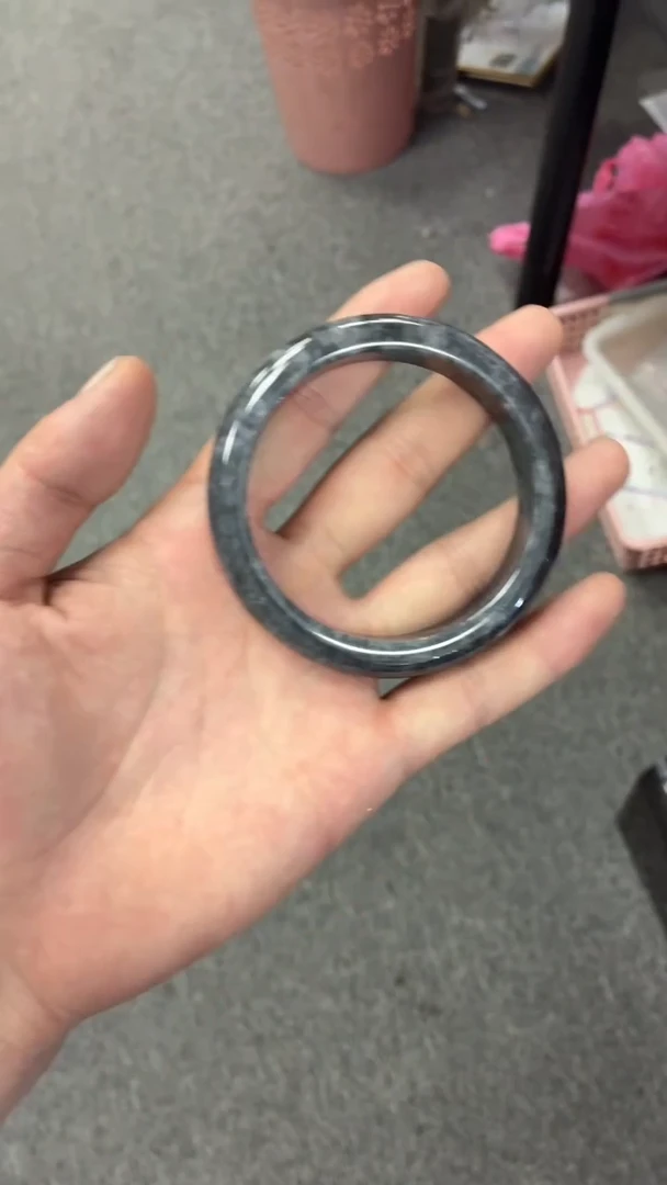 未镶嵌手镯翡翠海*翡翠乌鸡手镯