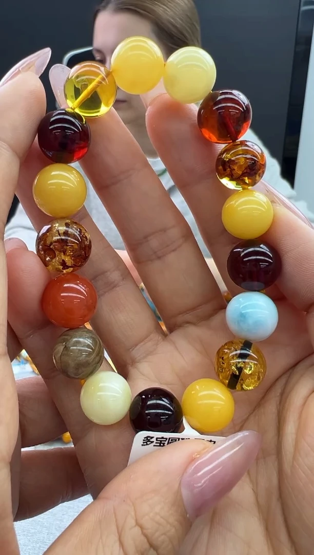 【闪购商品】琥珀手链未镶嵌327秒拍号