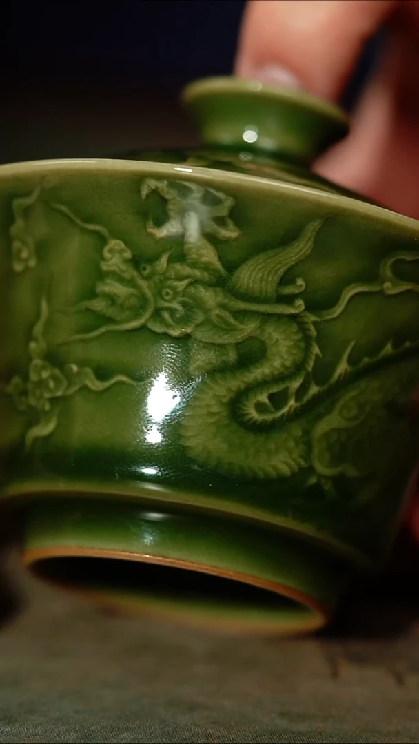 【览古雅韵】二才盖碗