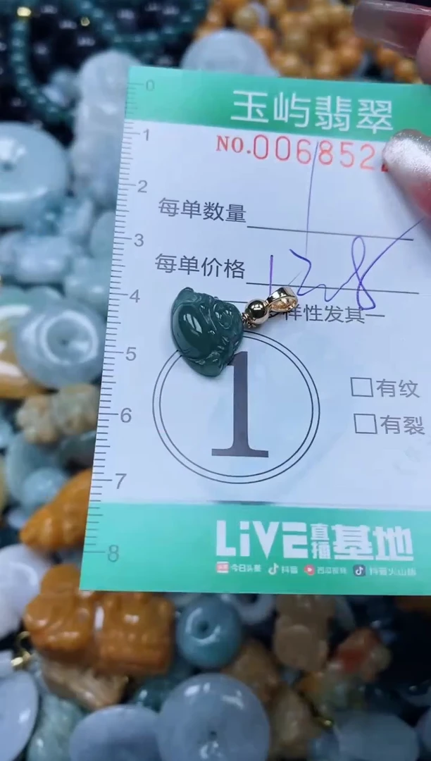 【闪购商品】翡翠颈饰未镶嵌闪购0068522多样性发其一