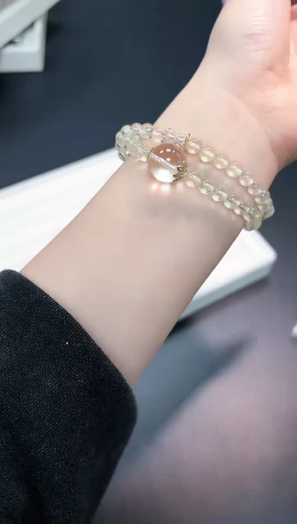 【闪购商品】水晶手串未镶嵌35q多样性发其一/1条默认微瑕