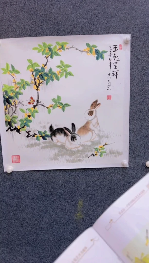 【闪购商品】国画1.30展馆-郑志宗斗方-人物50