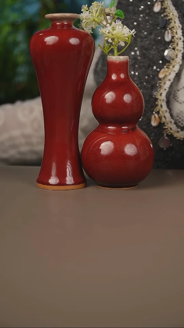 钧瓷葫芦瓶梅瓶二选一