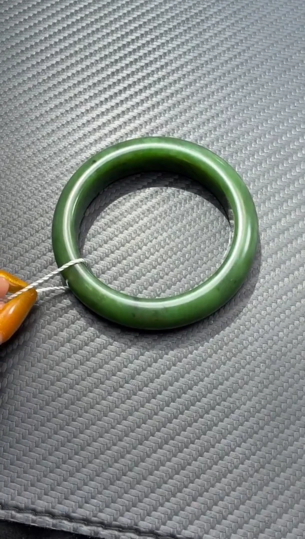 未镶嵌手镯和田玉（碧玉）碧玉手镯