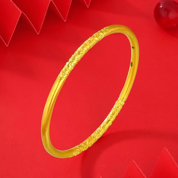 【星星专享】足金999投资金 卷草纹 BP 90655