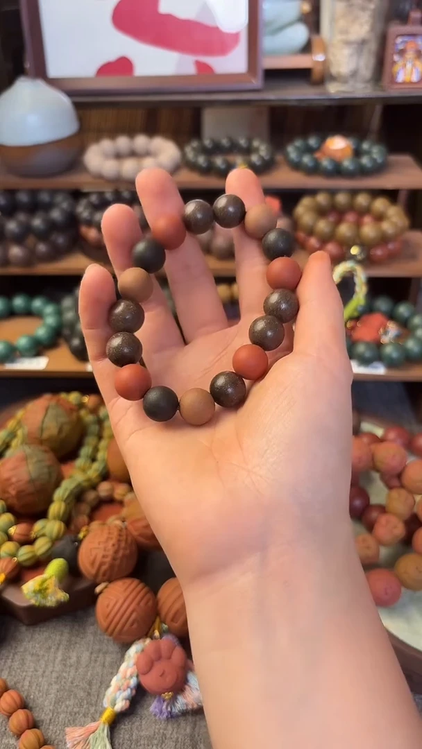 泥塑圆珠多宝体验款一条