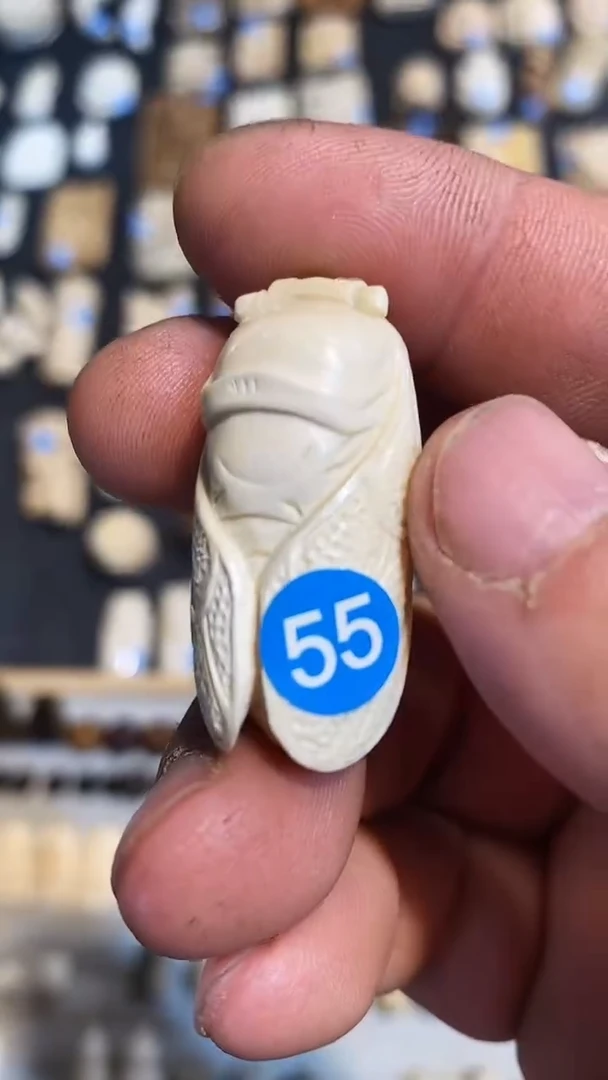 泥塑小把玩件摆件