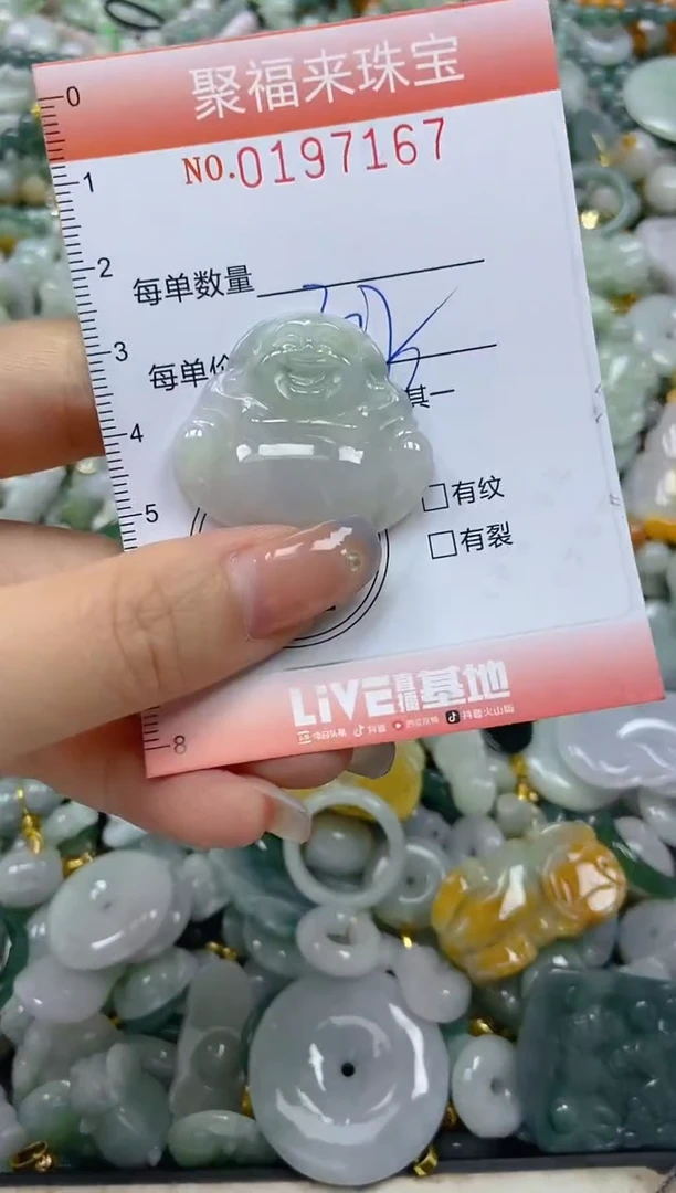 翡翠未镶嵌颈饰闪购0197167