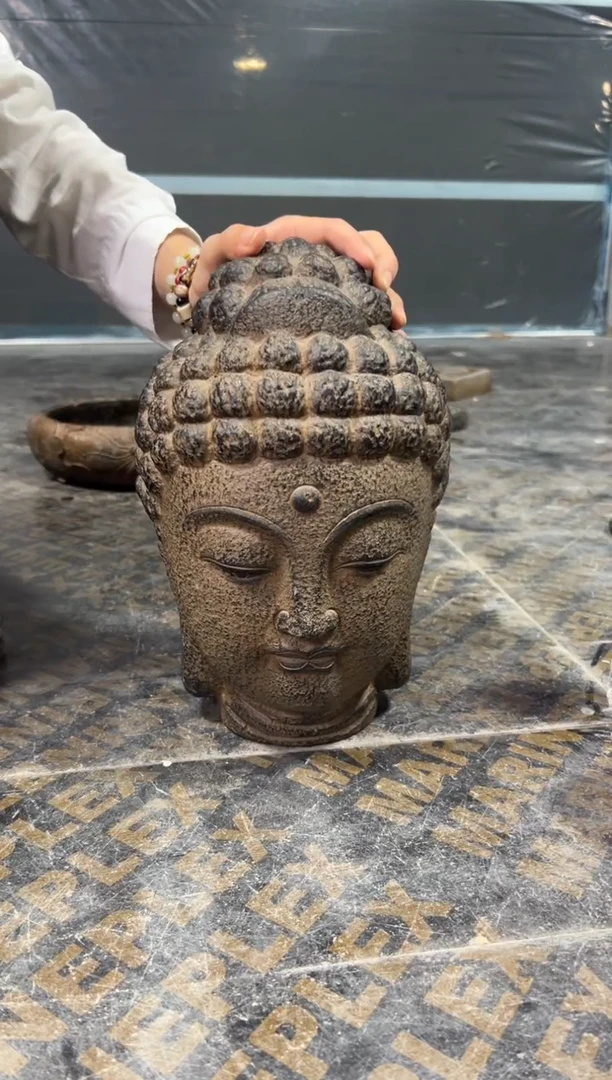 陶土【火山泥】大佛首