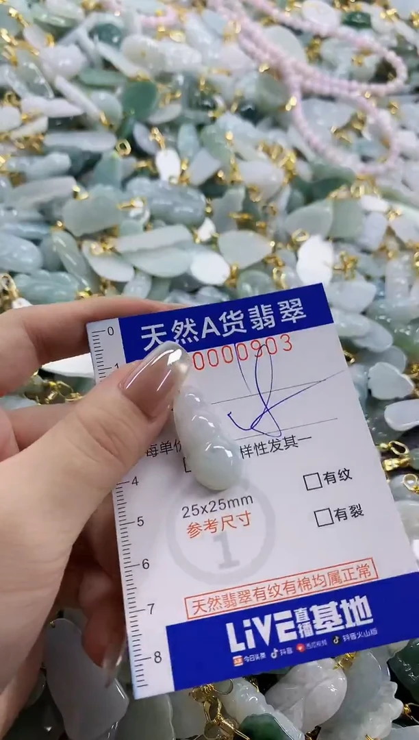 颈饰未镶嵌翡翠天然A货翡翠