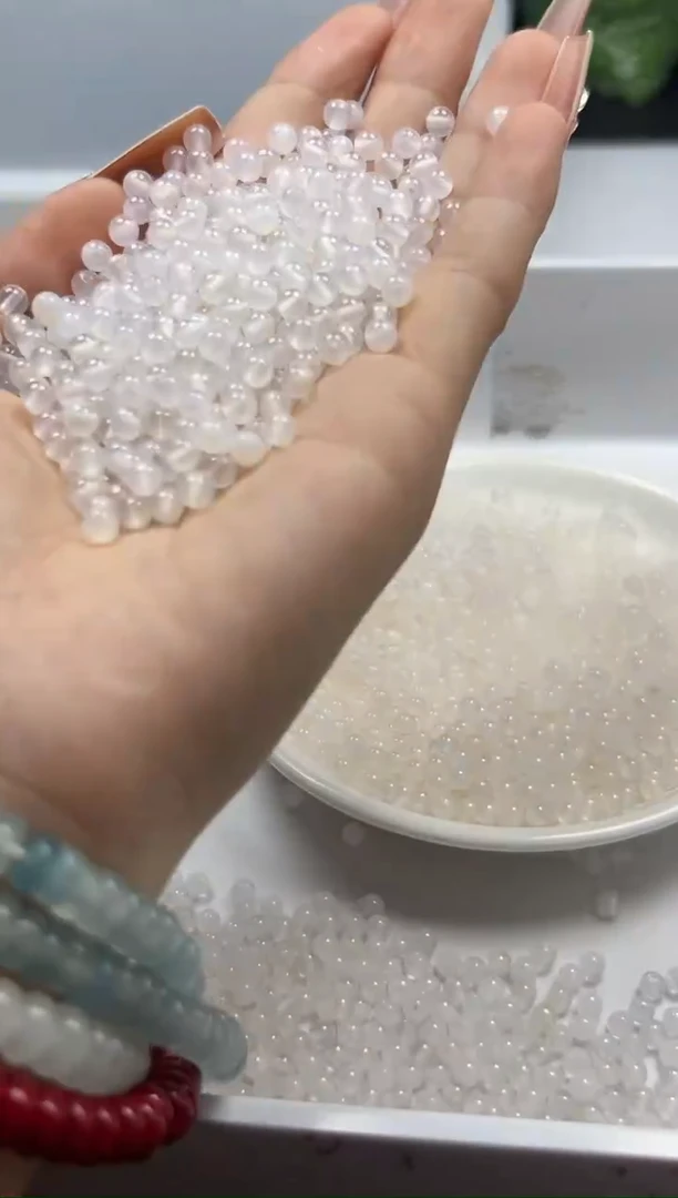 颈饰未镶嵌南红玛瑙w328荔枝冻4mm*120颗