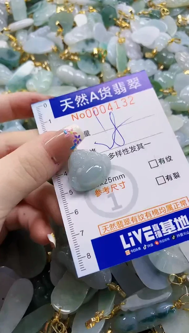 颈饰未镶嵌翡翠天然A货翡翠
