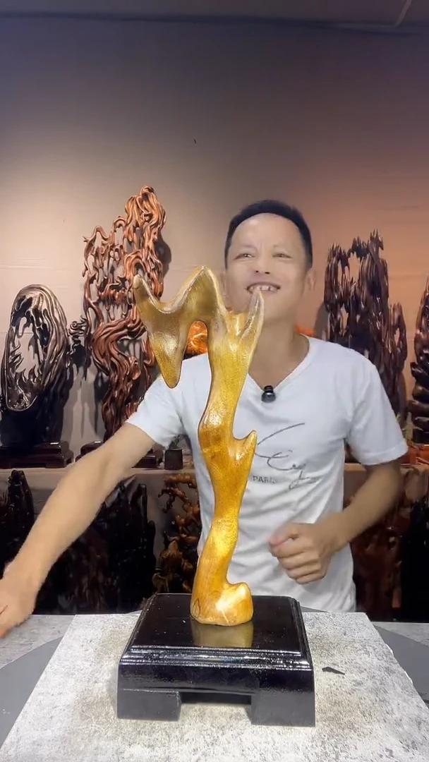 金丝楠良*s小叶桢楠随行摆件64