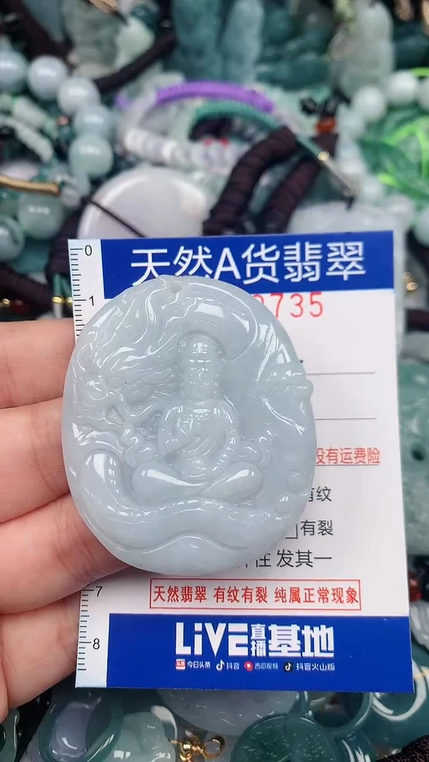 翡翠未镶嵌颈饰...0000735