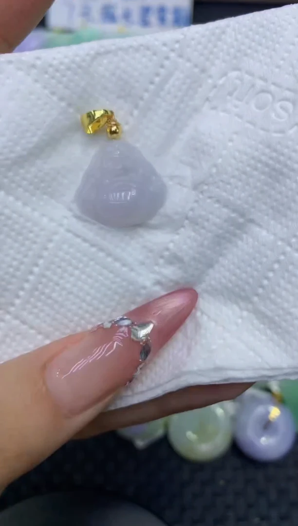 颈饰未镶嵌翡翠天然缅甸A货翡翠1