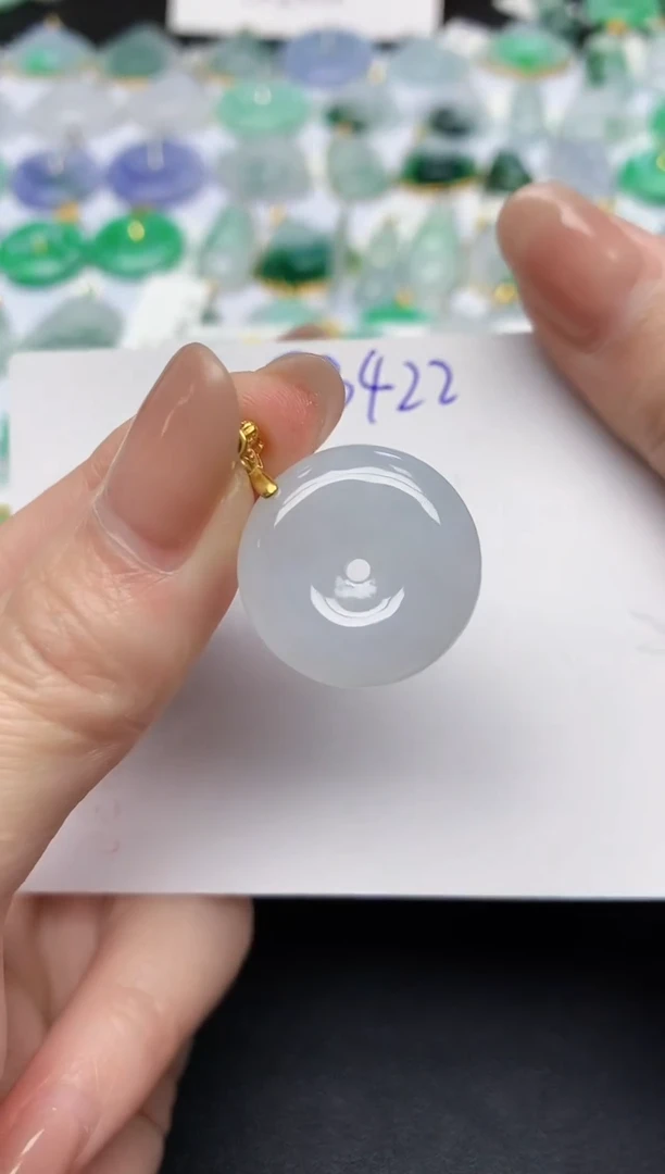 颈饰未镶嵌翡翠天然缅甸A货翡翠百元以上9元证书费自理