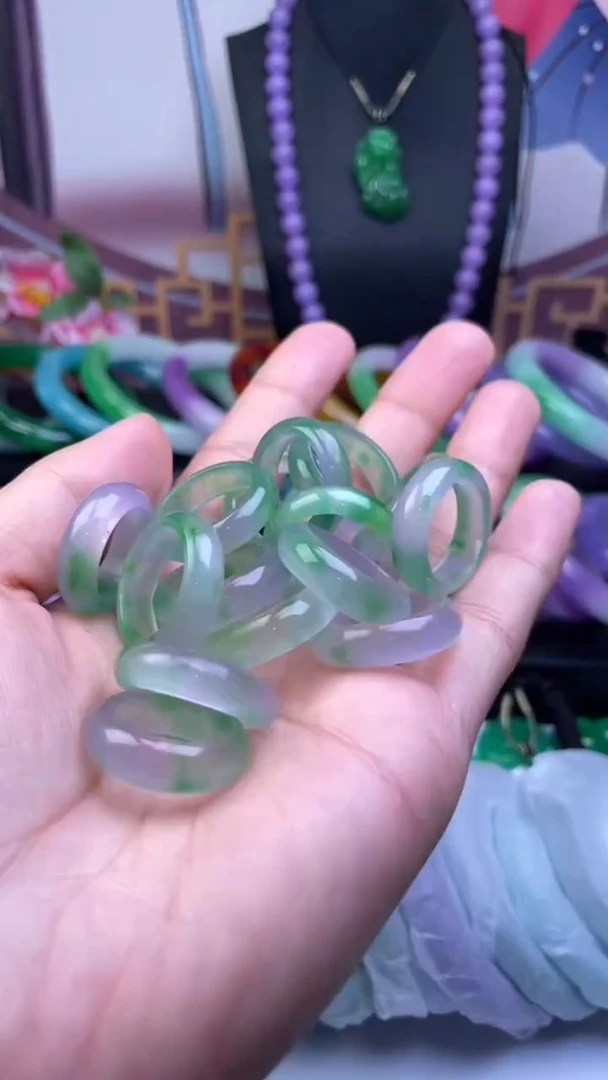 非金属仿水晶戒圈