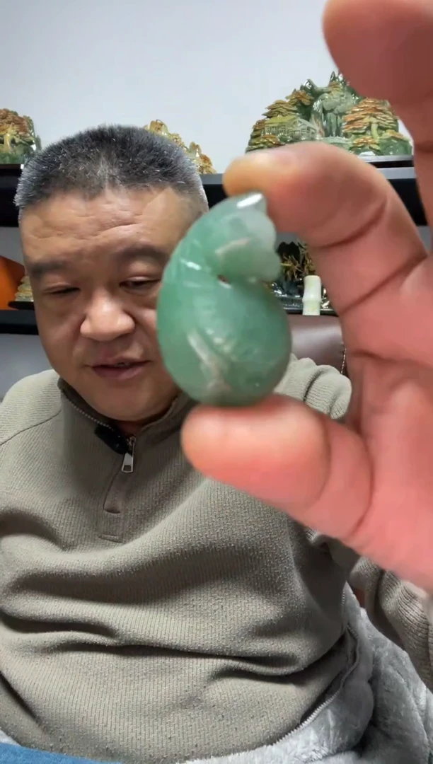 未镶嵌东陵石吊坠(赠链)福袋吊坠